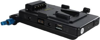 Produktbild Rolux V-Mount Akkuhalter RL-VFU1 (1 Stk., Ladegerät inkl. Akku)
