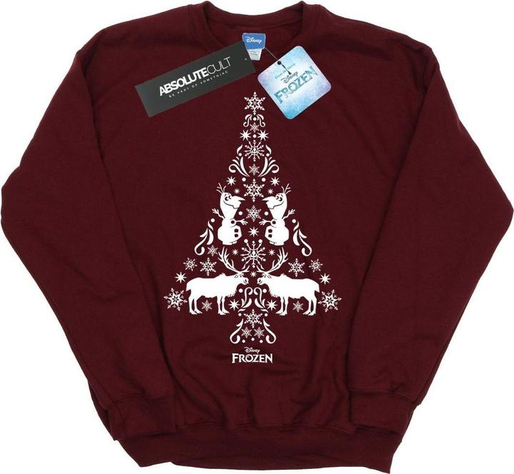 Immagine prodotto Disney Frozen Christmas Tree Felpa Ragazze (152, 158)