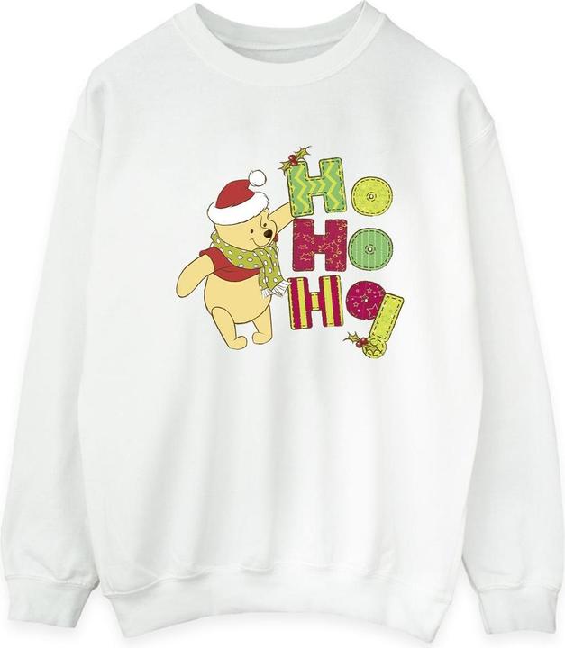 Produktbild Disney Winnie The Pooh Ho Ho Ho Scarf Sweatshirt (L)