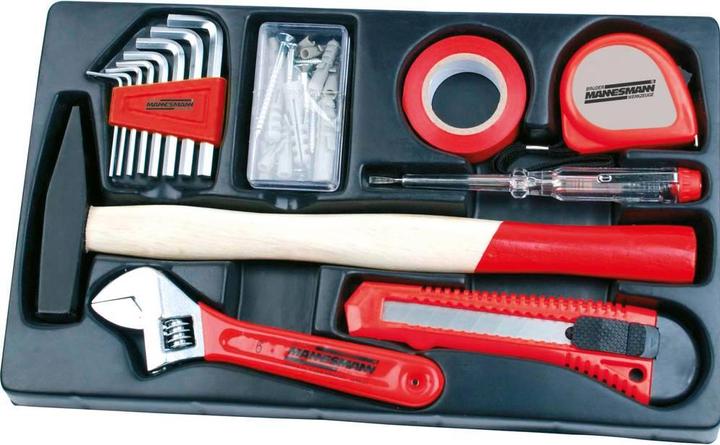 Actual product image Mannesmann Do-it-yourself tool set 156 part (156 pieces)