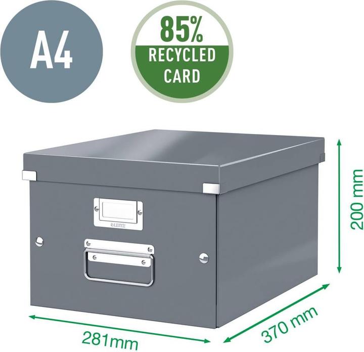 Produktbild Leitz WOW Click & Store Ablagebox (A4)