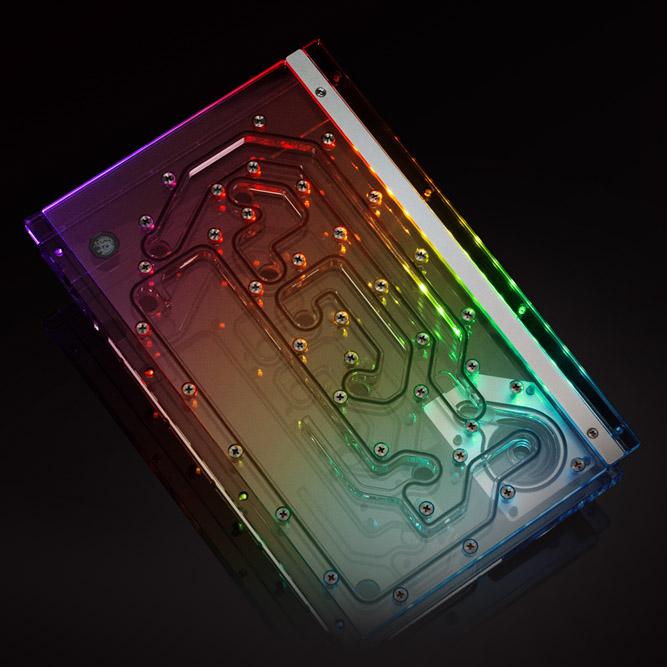 Produktbild Bitspower Sedna O11DS Distroplate für LIAN LI O11 Dynamic Mini, ARGB