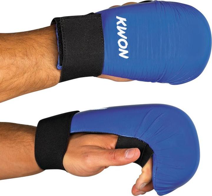 Actual product image Kwon Karate gloves without thumb loops (M)