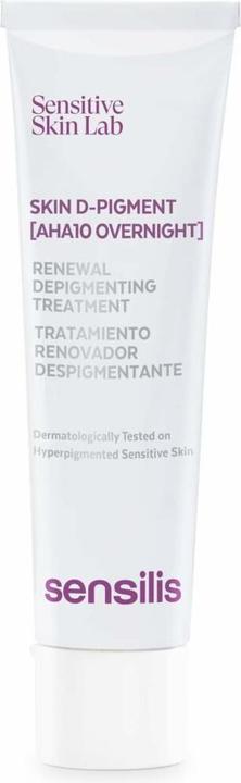 Produktbild Sensilis SKIN D-PIGMENT (AHA10 OVERNIGHT) tratamiento renovador 30 ml (30 ml, Nachtcreme)