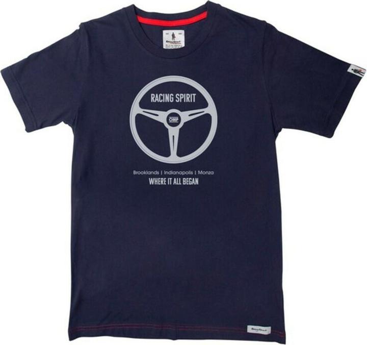 Image du produit OMPHobby Herren Kurzarm-T-Shirt Navy Where It All Began (S)