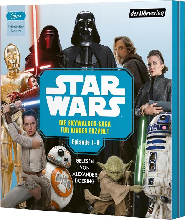 Image du produit Star Wars : la saga Skywalker racontée aux enfants (Alexander Doering, Andreas Kasprzak, Allemand)