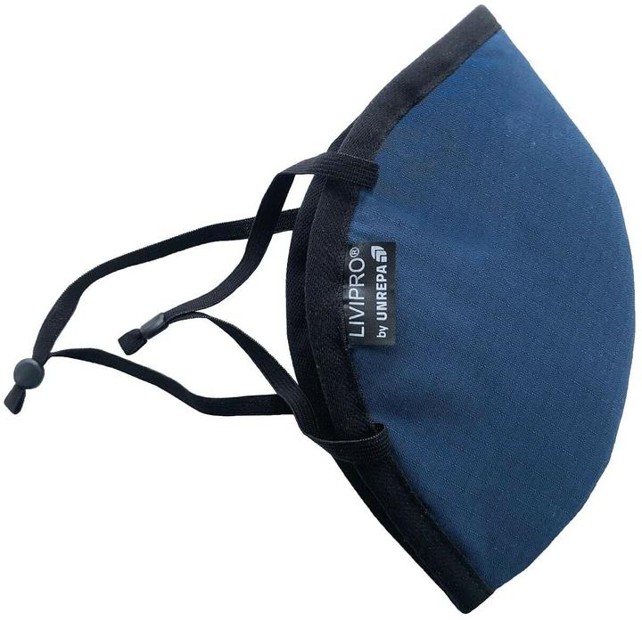 Image du produit Unrepa Masque en tissu Community LIVIPRO Evolution taille L, bleu (Classe de protection II, 1 x)