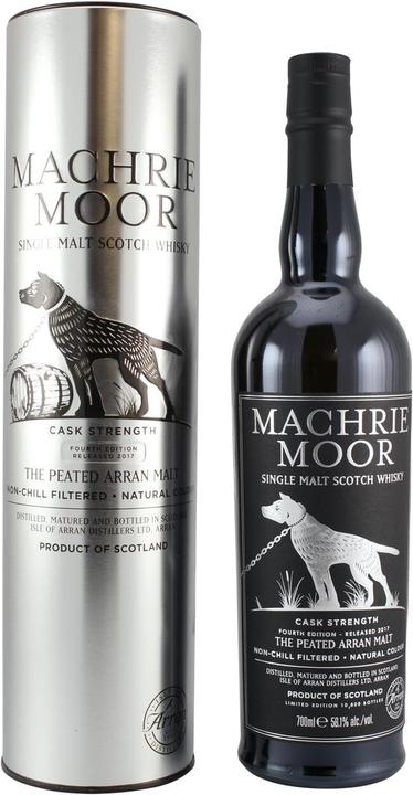 Immagine prodotto Arran Distillery Machrie Moor Cask Strength Batch 4 (1 x 70 cl, Single Malt) (Single Malt, Whisky scozzese, 1 x 70 cl)