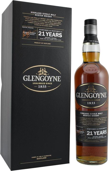 Produktbild Glengoyne 21 Years (Single Malt, Scotch Whisky, 1 x 70 cl)