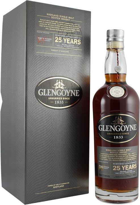 Image du produit Glengoyne 25 ans (Single Malt, Scotch Whisky, 1 x 70 cl)
