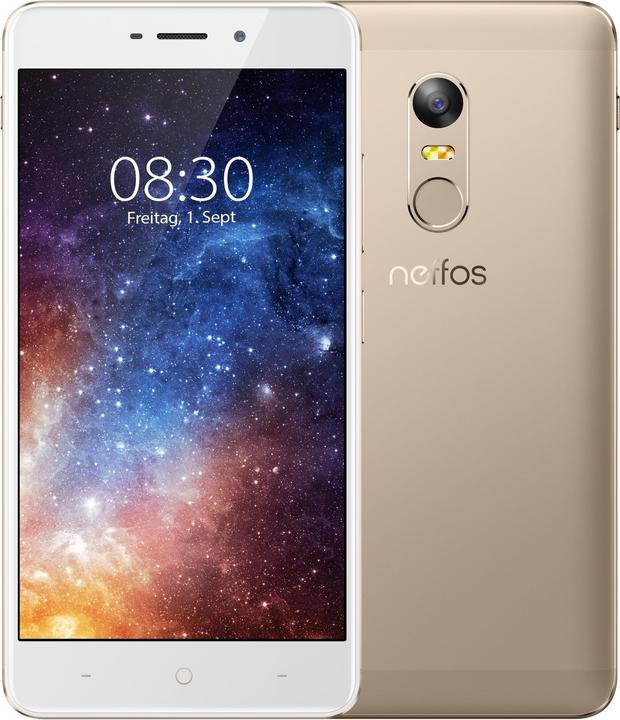 TP-Link Neffos X1 (16 GB, Sunrise Gold, 5", Hybrid Dual SIM, 13 Mpx, 4G)