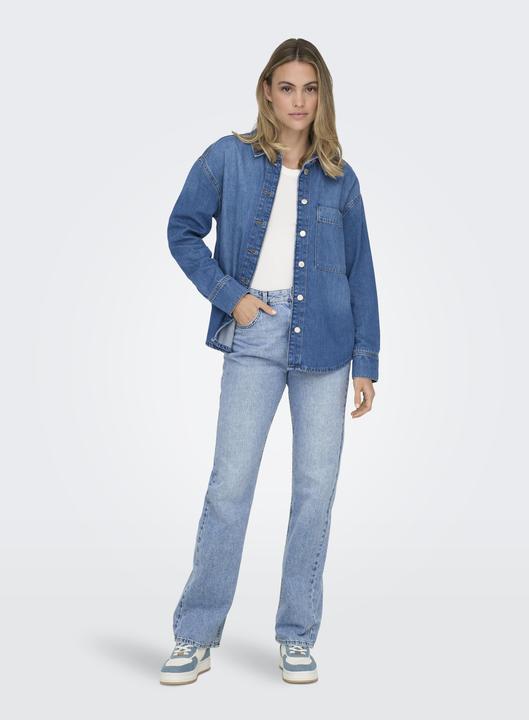 Image du produit Only ONLBILLIE Taille haute Coupe droite Jeans Straight-Fit jeans (W29/L34)