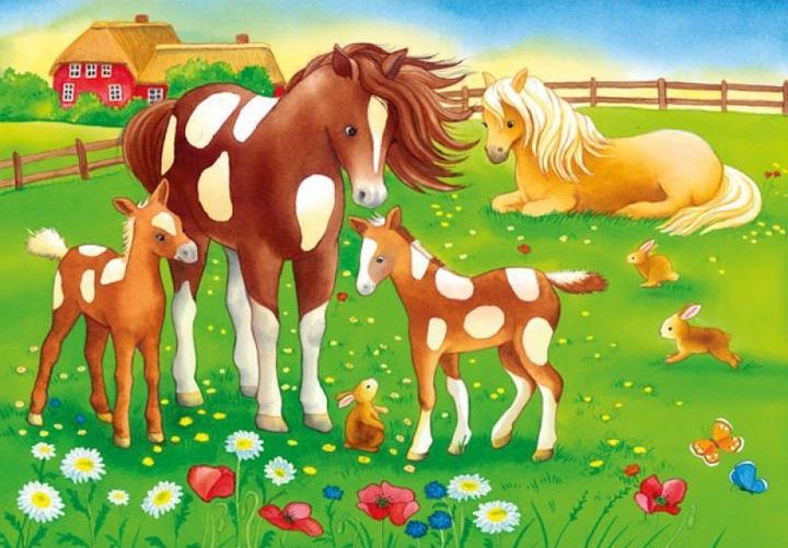 Immagine prodotto Ravensburger Criniere fluenti 2x (12 pezzi)