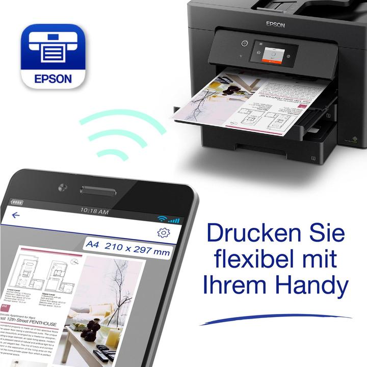 Produktbild Epson WorkForce WF-7830DTWF (Tintenpatrone, Farbe)