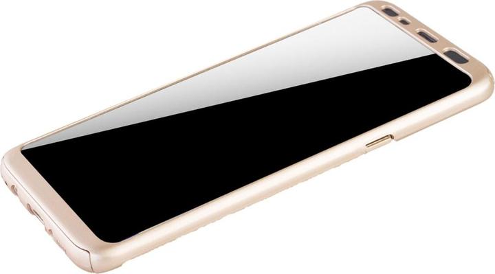 Produktbild König Design Hülle Handy Schutz für Samsung Galaxy S8 Full Case Cover Displayschutz 360 Gold (Samsung Galaxy S8+)