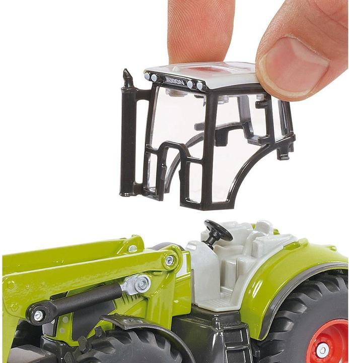 Actual product image Siku 1979 vorne Claas mit Lader 01:50