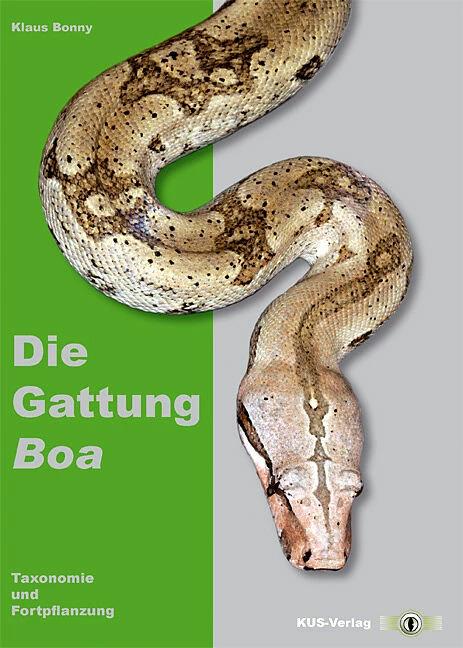 Actual product image Die Gattung Boa (German, Klaus Bonny, 2007)