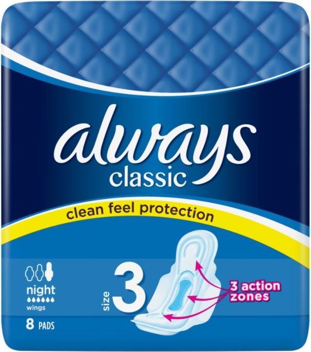 Always Classic Night (8 x, Damenbinden)