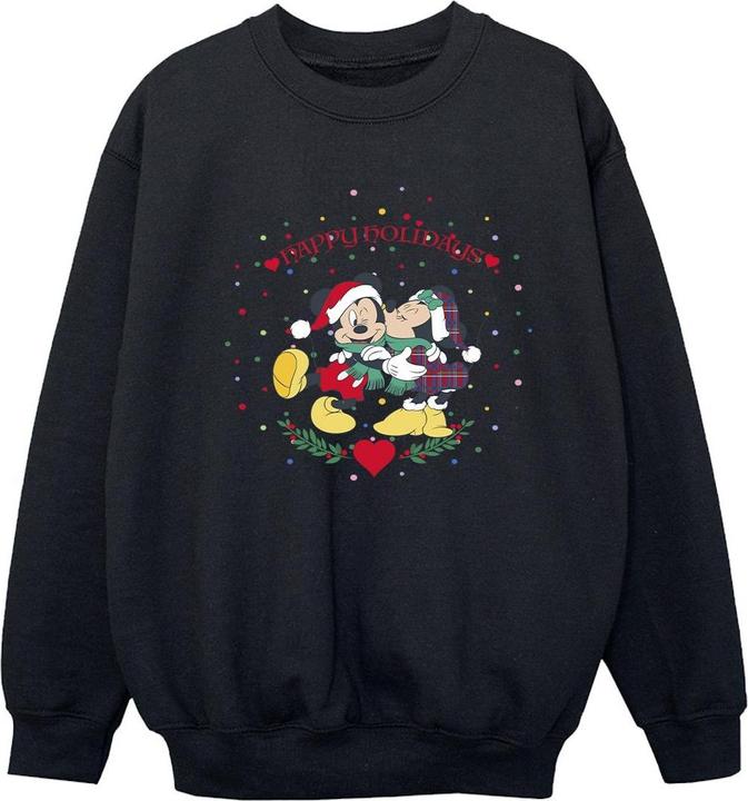 Disney Mickey Mouse Mickey Minnie Christmas Sweatshirt Mädchen
