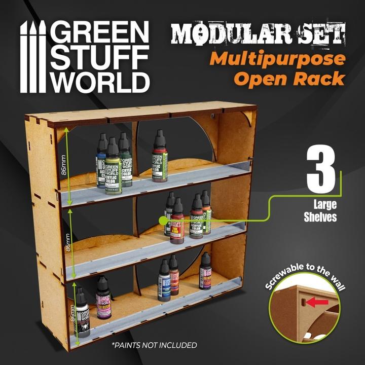 Produktbild Green Stuff World Multipurpose Open Rack - 3 Shelves