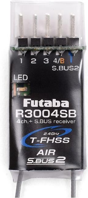 Actual product image Futaba R3004SB T-FHSS 4-CH Diversity Receiver