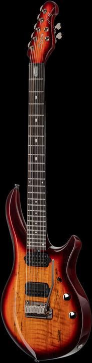 Produktbild E-Gitarre, Majesty 270X, Spalted Maple, DiMarzio, Blood Orange, Tasche (E-Gitarre)