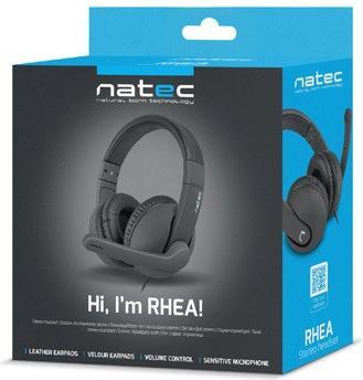 Actual product image Genesis NSL-1452 HEADPHONES RHEA wit (Cable)