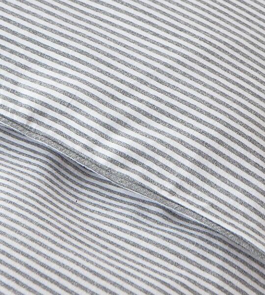 Actual product image Living Home Melange jersey stripes (Pillowcase, 65 x 65 cm)