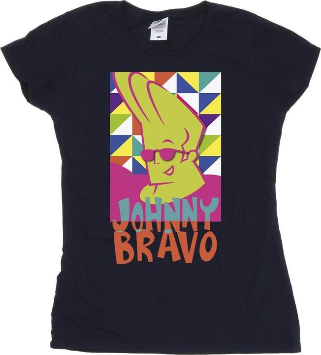 Produktbild Johnny Bravo Multi Triangles Pop Art TShirt (S)