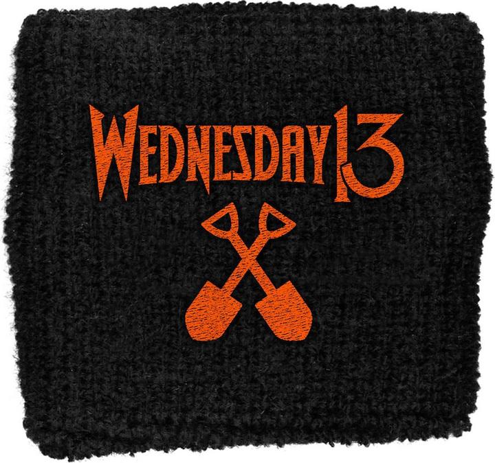 Wednesday 13 Stoffarmband Logo (20% Elastan, 80% Baumwolle)