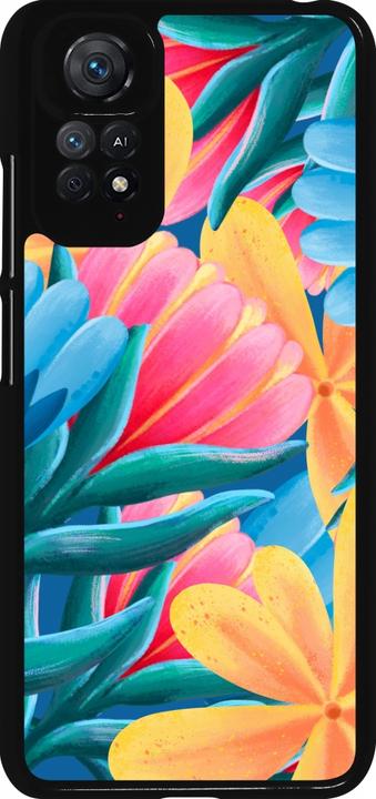 Actual product image PhoneLook Coque Spring 23 colourful flowers (Oppo A11s, Xiaomi Redmi Note 11)