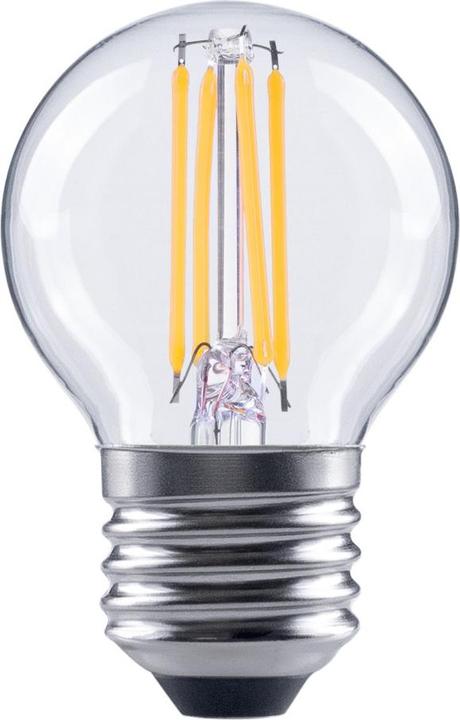 Produktbild Xavax LED-Filament, E27, 470lm ersetzt 40W, Tropfenlampe, Warmweiss, Klar (E27, 4 W, 470 lm, 1 x, E)