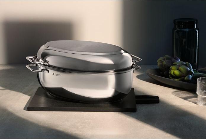 Image du produit WMF Rôtisseur supplémentaire (41 cm, Cocotte + faitout, Acier inoxydable)