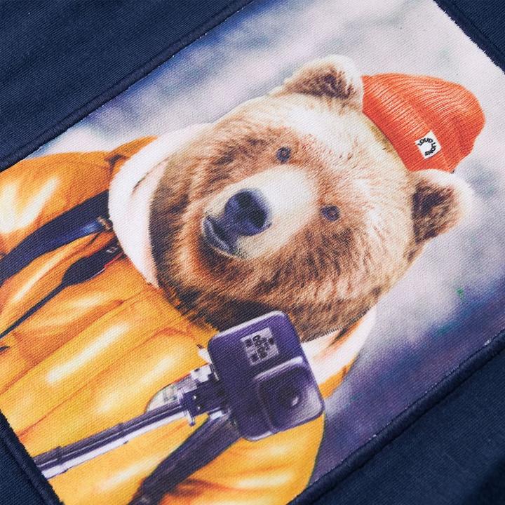Image du produit VidaXL Tee-shirt manches longues enfant bleu marine 92,Matière : 100 (92)