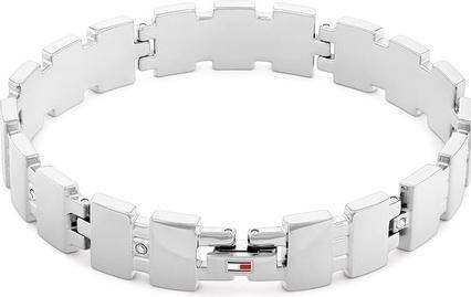 Tommy Hilfiger OkouzlujÃcà náramek s krystaly 2780779 (Edelstahl)