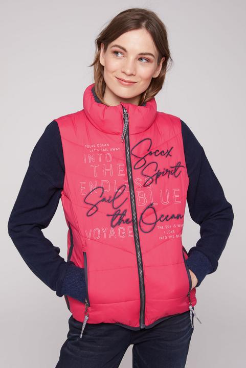 Actual product image Soccx Waistcoat Jackets SCX HW 22 Quilted waistcoat (L)