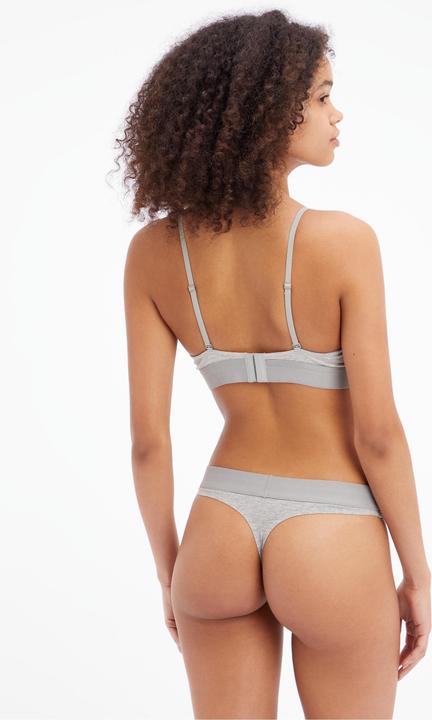 Immagine prodotto Calvin Klein Mutandine perizoma da donna, Grigio Heather, S (S)