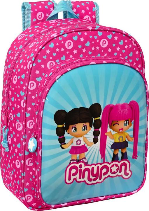 Produktbild Pinypon Schulrucksack Blau Rosa 26 x 34 x 11 cm