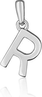 Produktbild JVD Minimalistischer Silber Buchstabe "R" Anhänger SVLP0948XH2000R