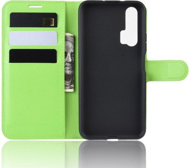 Actual product image MU Classic Litchi Leather Bookcover Series (Honor 20 Pro)