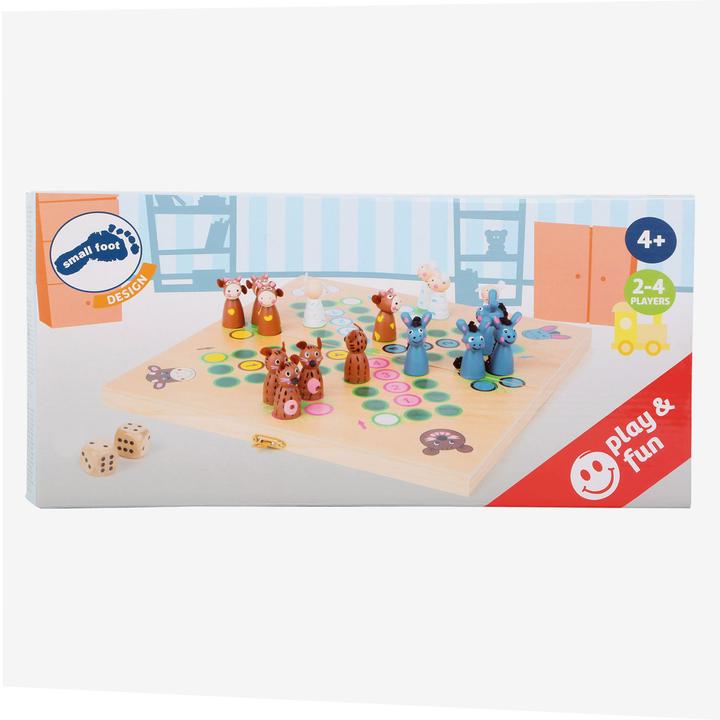 Immagine prodotto small foot Animali della fattoria Ludo (Tedesco, Inglese, Francese, Italiano)
