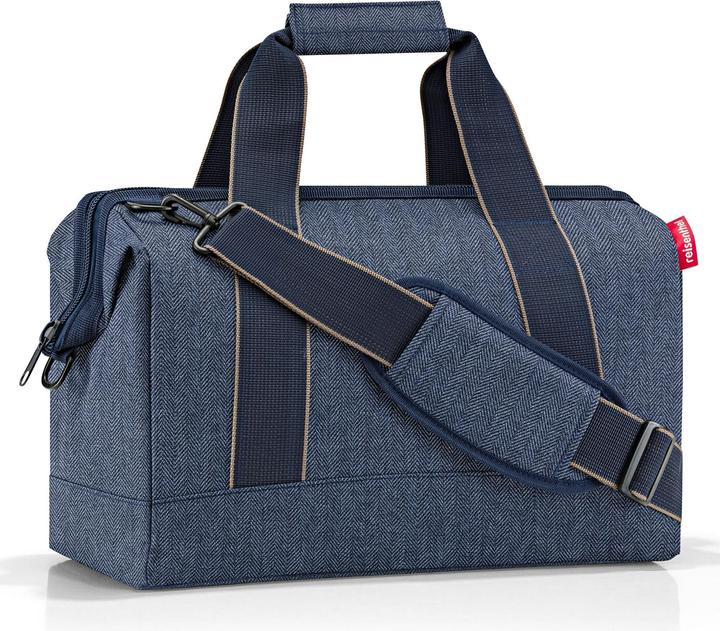 Produktbild reisenthel Schultertasche Allrounder M Herringbone Dark Blue
