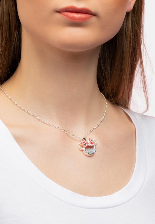 Image du produit NoName MINNIE - Collier Anniversaire en Laiton Plaqué Argent - Octobre (Argent Sterling)