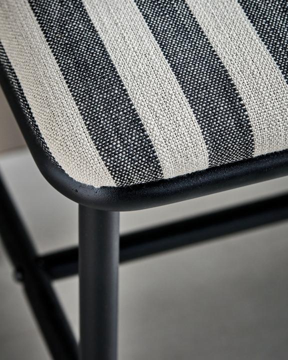 Image du produit House Doctor Tabouret, HDToda, noir/blanc cassé