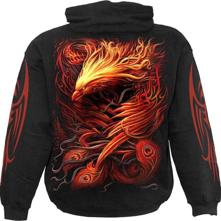 Actual product image Spiral Unisex Adult Phoenix Arisen Hoodie (S)