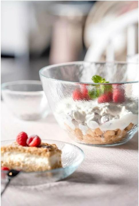 Actual product image Leonardo Attivo bowl Ø 22 cm, 1 piece, Transparent (22 cm, 2.50 l, 1 x)