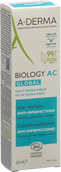 Image du produit A-Derma BIOLOGY AC Global Soin Imperfections crème (40 ml, Crème de jour)