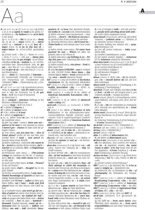 Produktbild Grosswörterbuch Englisch (Englisch, Deutsch, 2022)