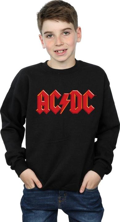 Immagine prodotto AC/DC Red Logo Felpa Ragazzi (140, 146)
