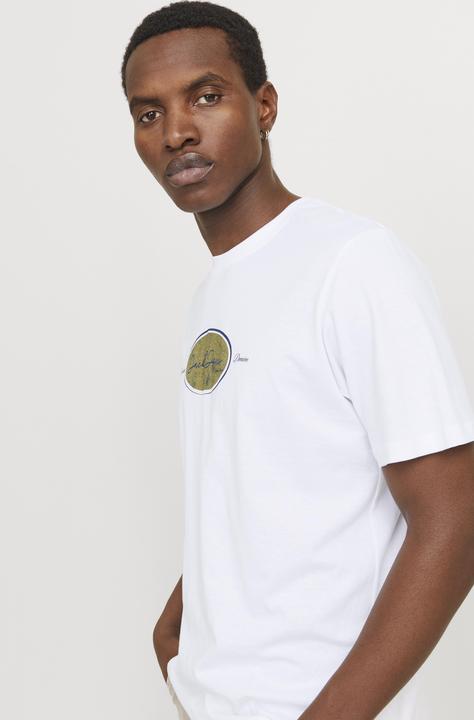 Produktbild Jack & Jones Gedruckt Rundhalsausschnitt T-shirt T-shirt (S)